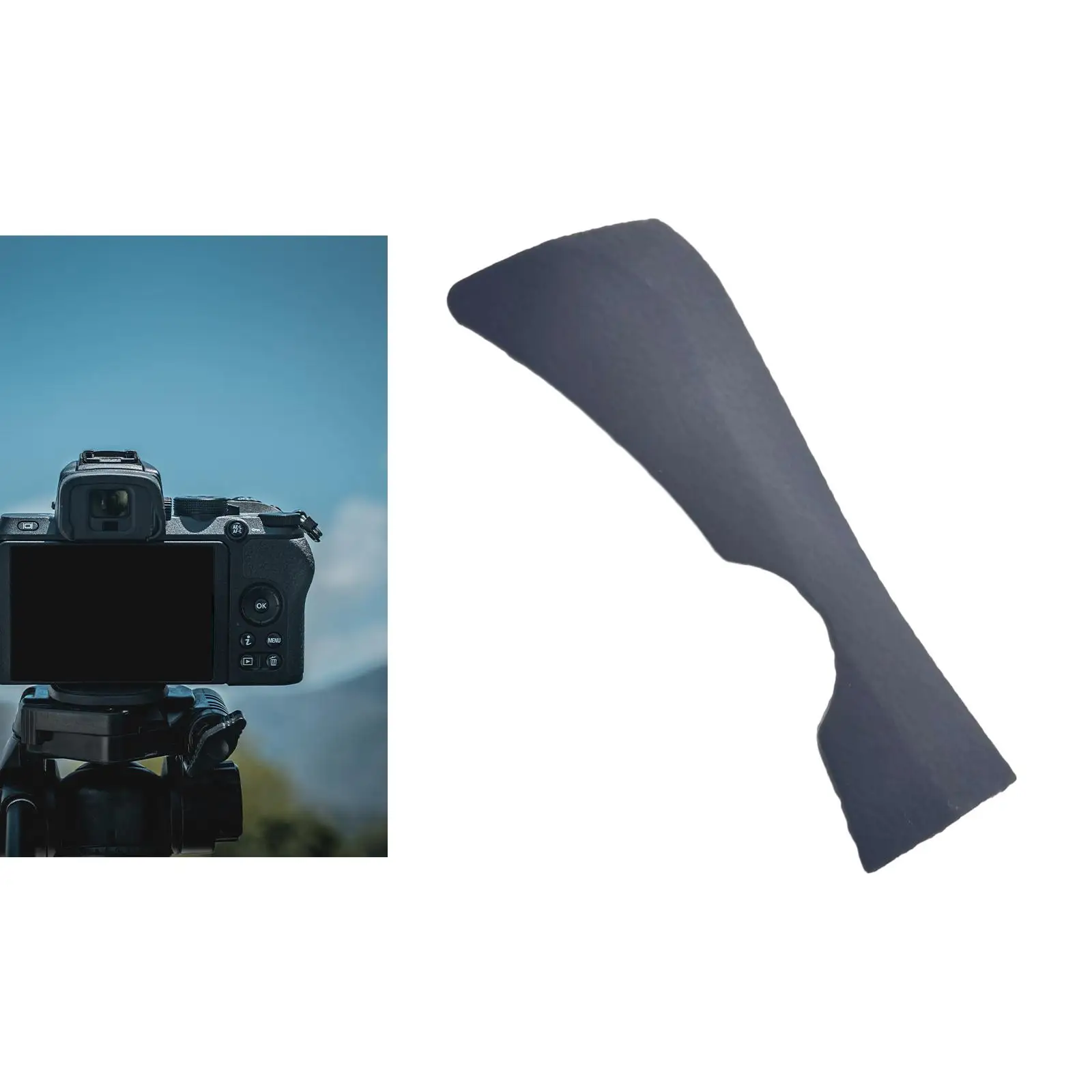 Camera Side Cover Rubber Black Professional Durable Practical Wear Resistant Repair Parts for D5300 Replace Accessory Components