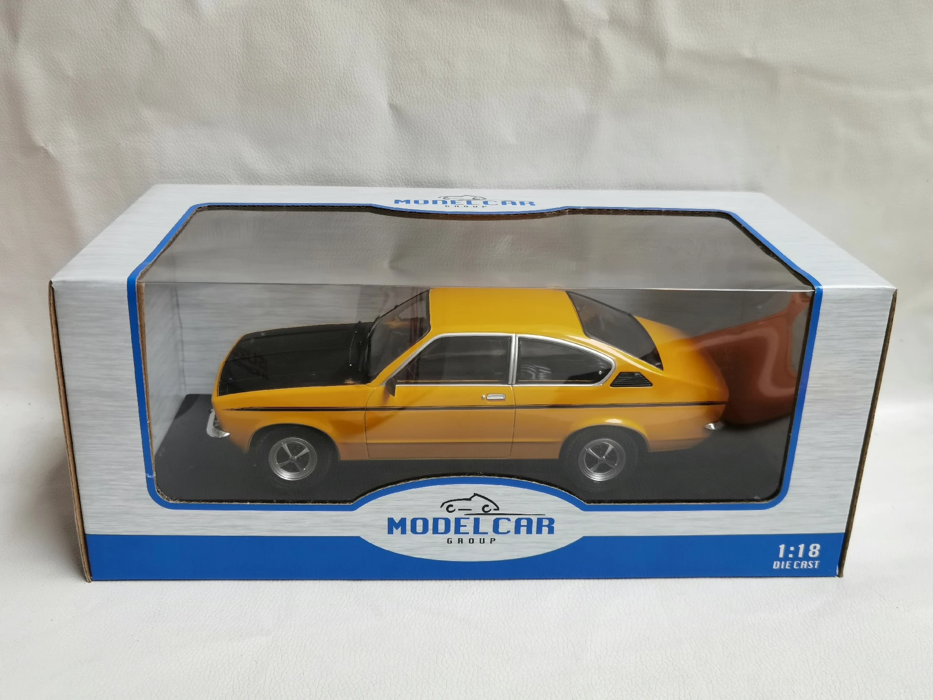 Diecast MCG 1/18 Scale OPEL KADETT C COUPE E6E7 Alloy Car Model