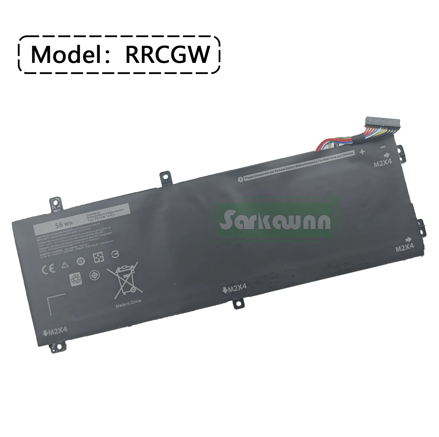 SARKAWNN 3 CELLEN RRCGW Laptop Batterij Voor DELL Precision 5510 XPS 15 9550