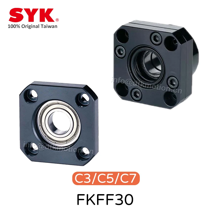 SYK Support Unit Set FK30 FF30 Professional fixed side FKFF C3 C5 C7 for Ball Screw TBI sfu sfnu 4010 Premium CNC brand new Made