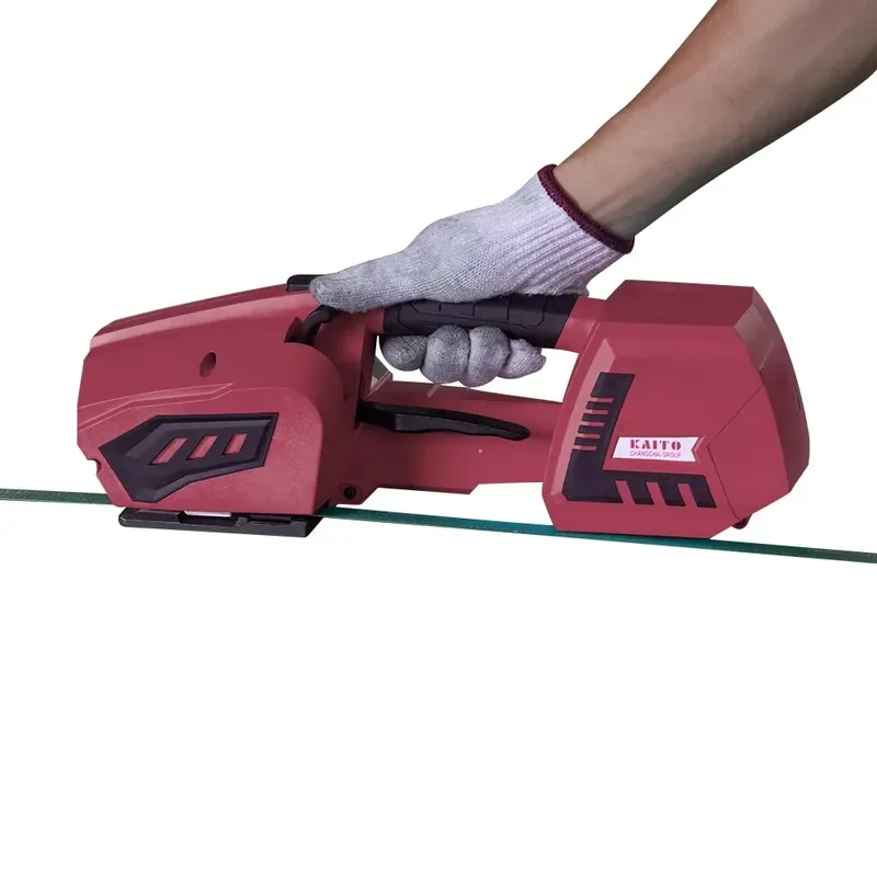 6 Seconds Fast Baling Friction Welding Handheld Rechargeable Battery Powered Plastic Wrapping Machine for Apparel Food