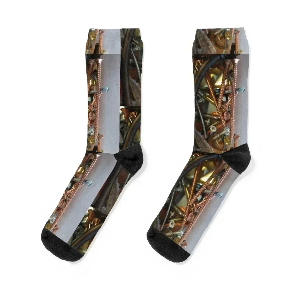 Nuts and bolts of it Socks set winter thermal gym short Woman Socks Men's