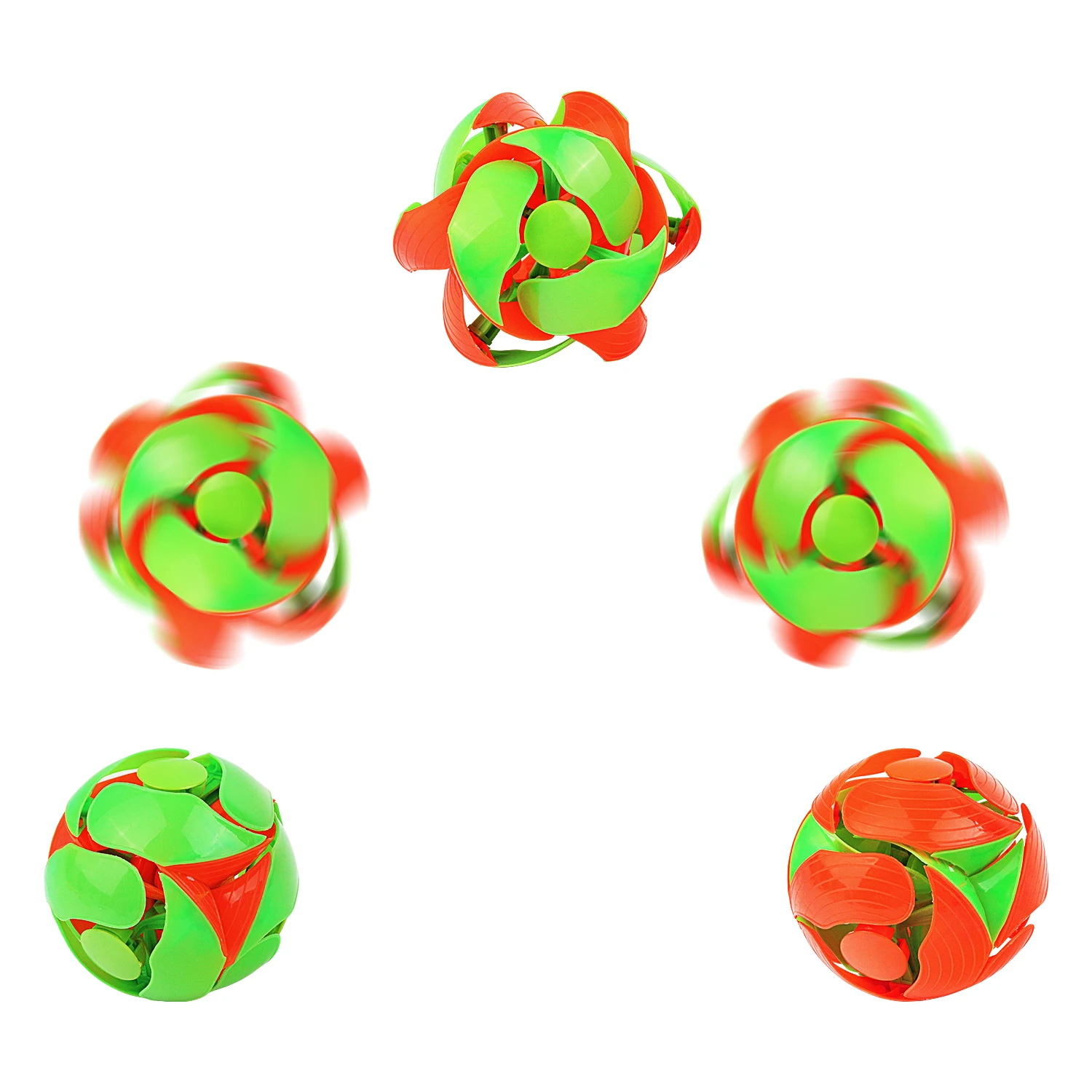 Kinder werfen Ball ändern Farbe Ball umdrehen Spieler werfen Sensing Spielzeug pädagogisches Spielzeug Outdoor-Spaß Sport Kinder