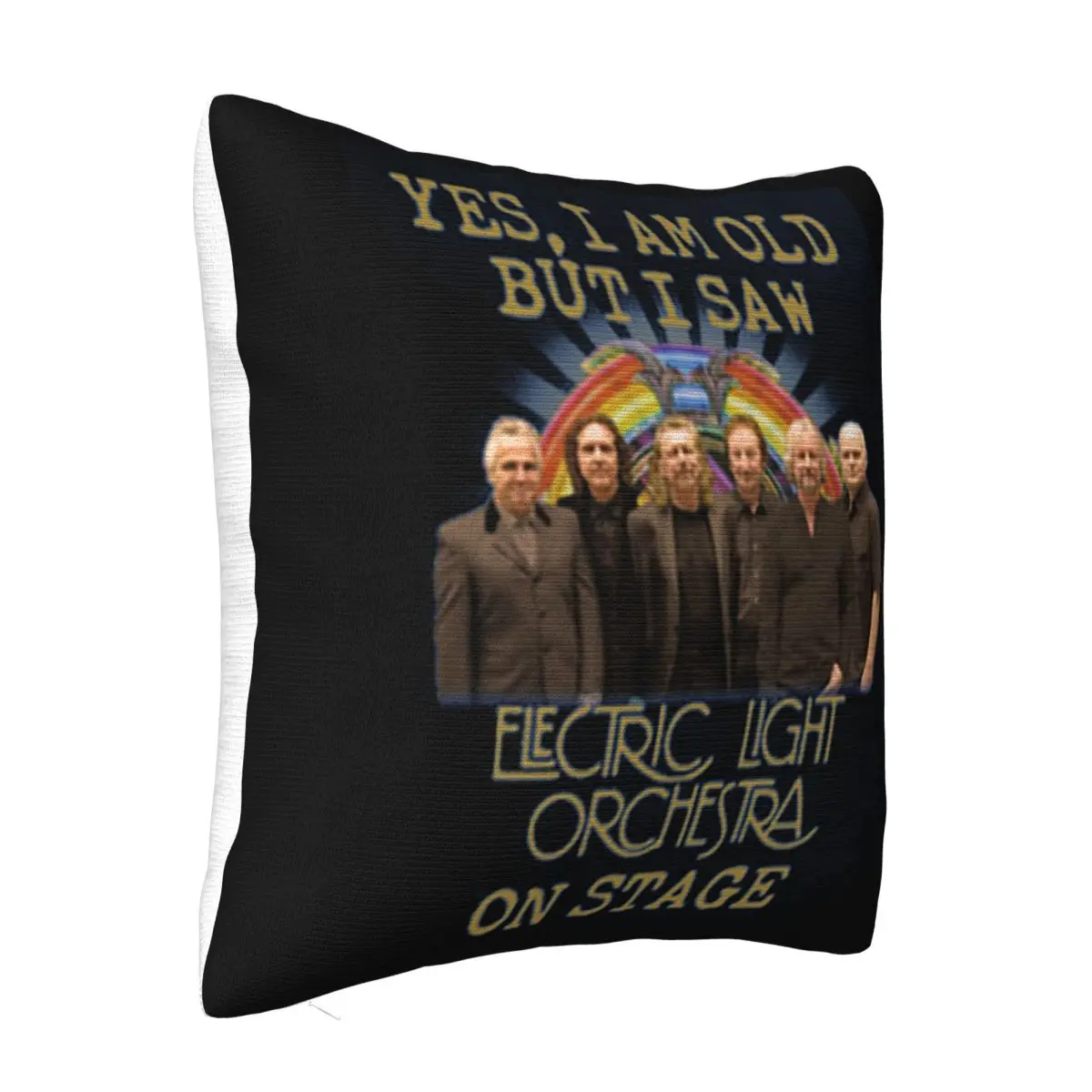 Yes I Am Old But I Saw Electric Light Orchestra English Rock Band On Stage Pillow Case