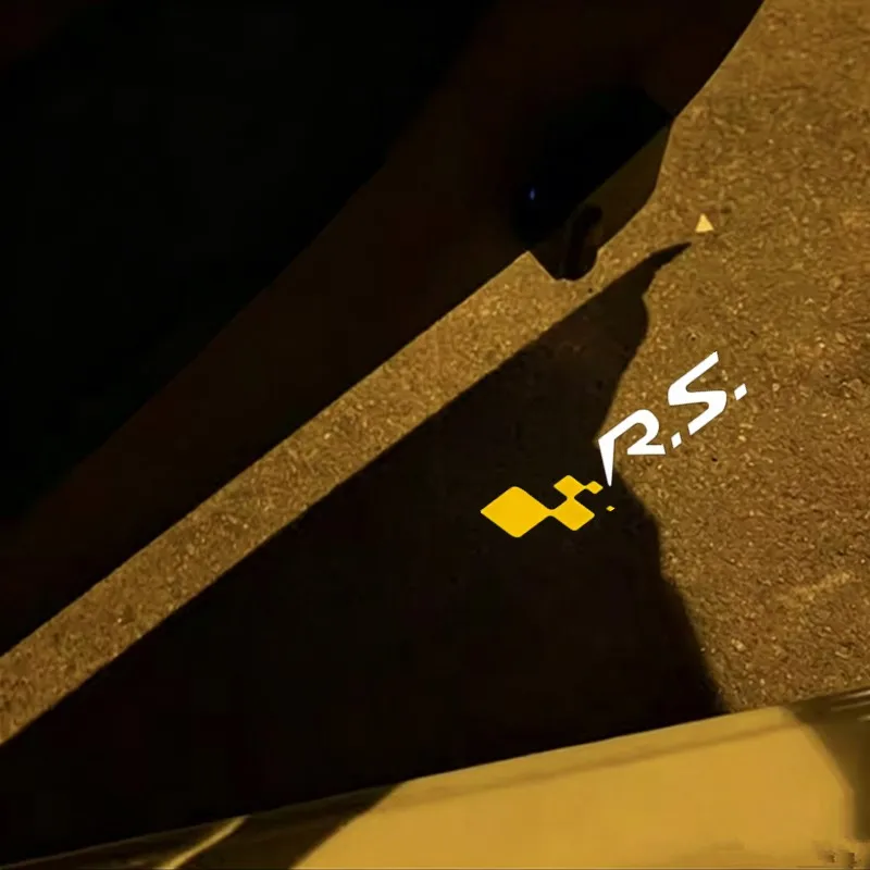 2X LED für Clio Captur Twingo Megane A CLIO INITIALE RS GT Sport MK2 MK3 MK4 MK5 Auto-Türbeleuchtung Projektor Willkommenslampen