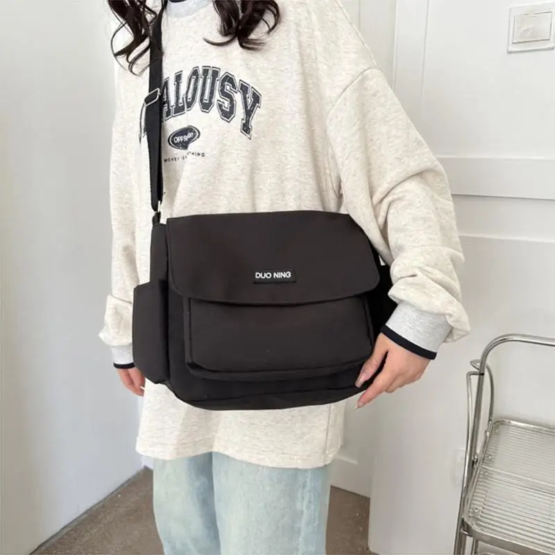 

Womens Casual Shoulder Bag Student School Bag Large Capacity Bag 547A