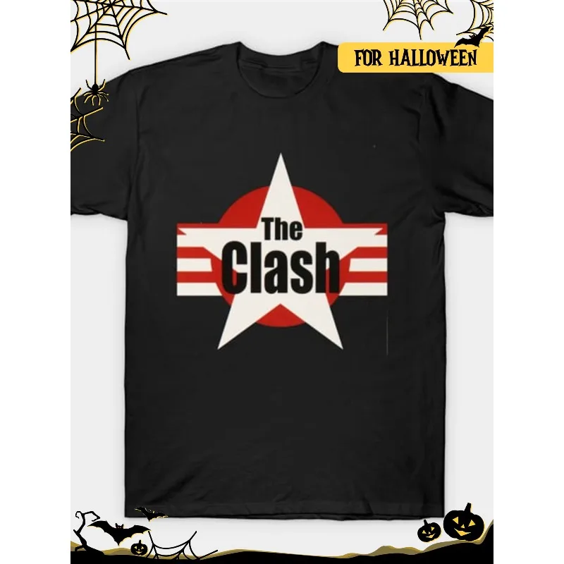 

Exquisite Printed Multifunctional T-shirt Essential Clothing for Halloween Christmas Thanksgiving T-shirt Cotton Men and Women