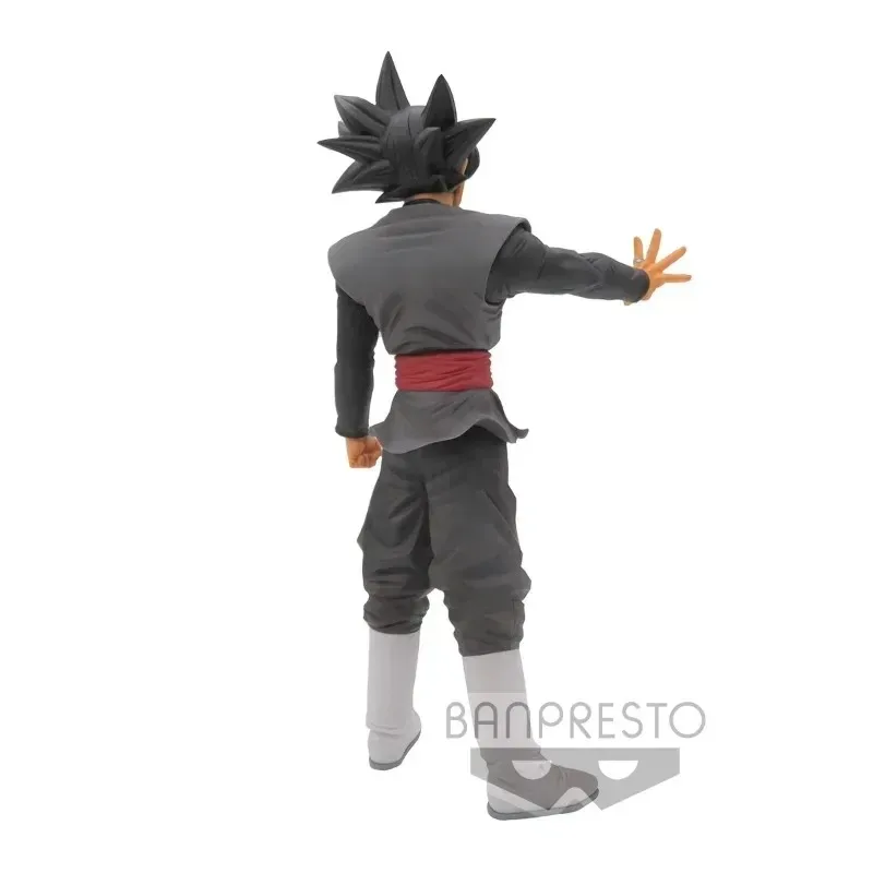 Bandai original banpresto anime dragon ball preto goku grandista preto zamasu pvc figura de ação modelo colecionável brinquedos presentes