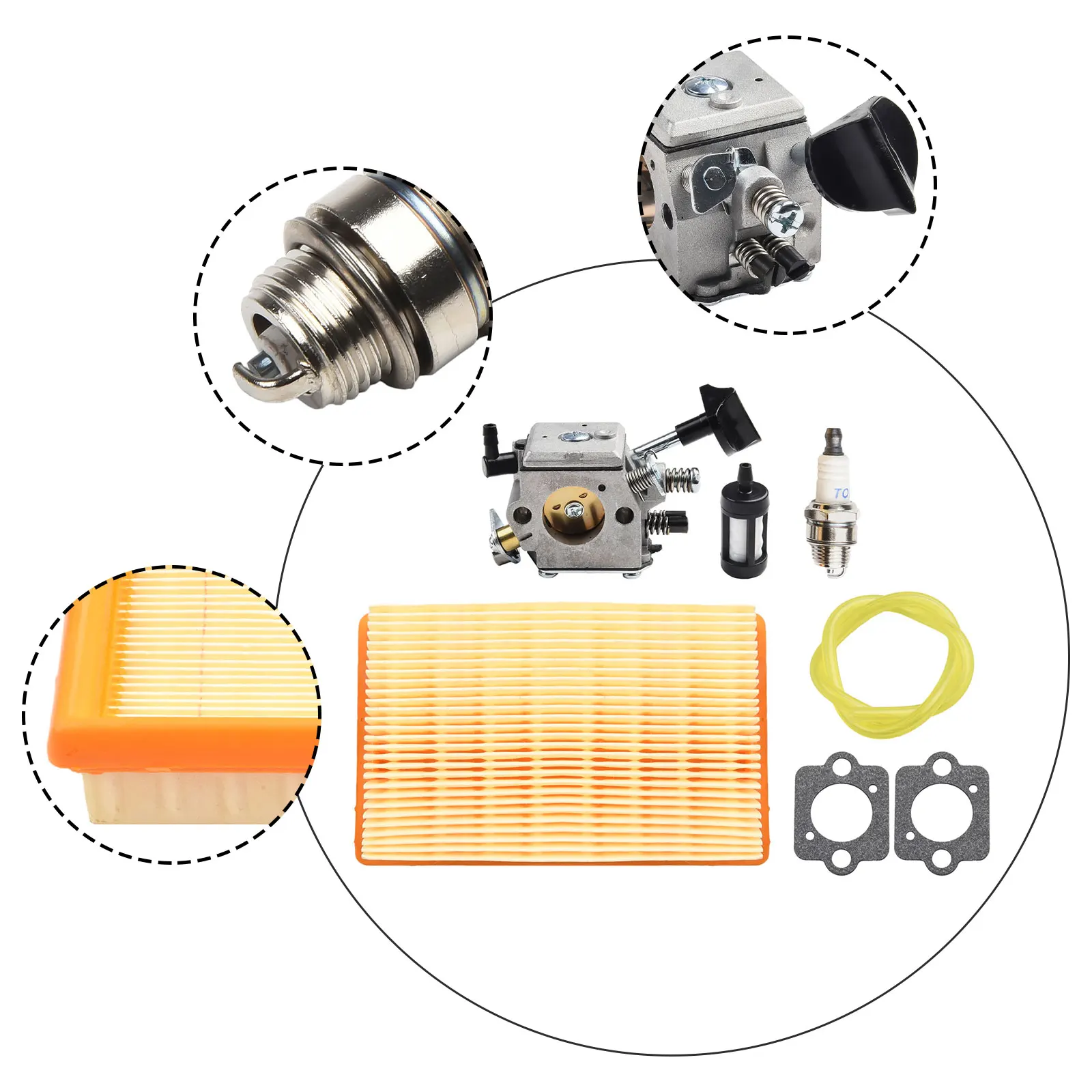 Hot New Carburetor Backpack Blower HD-4A HD-4B Model Parts Replacement SR320 4203-120-0601 SR340 4203-120-0603
