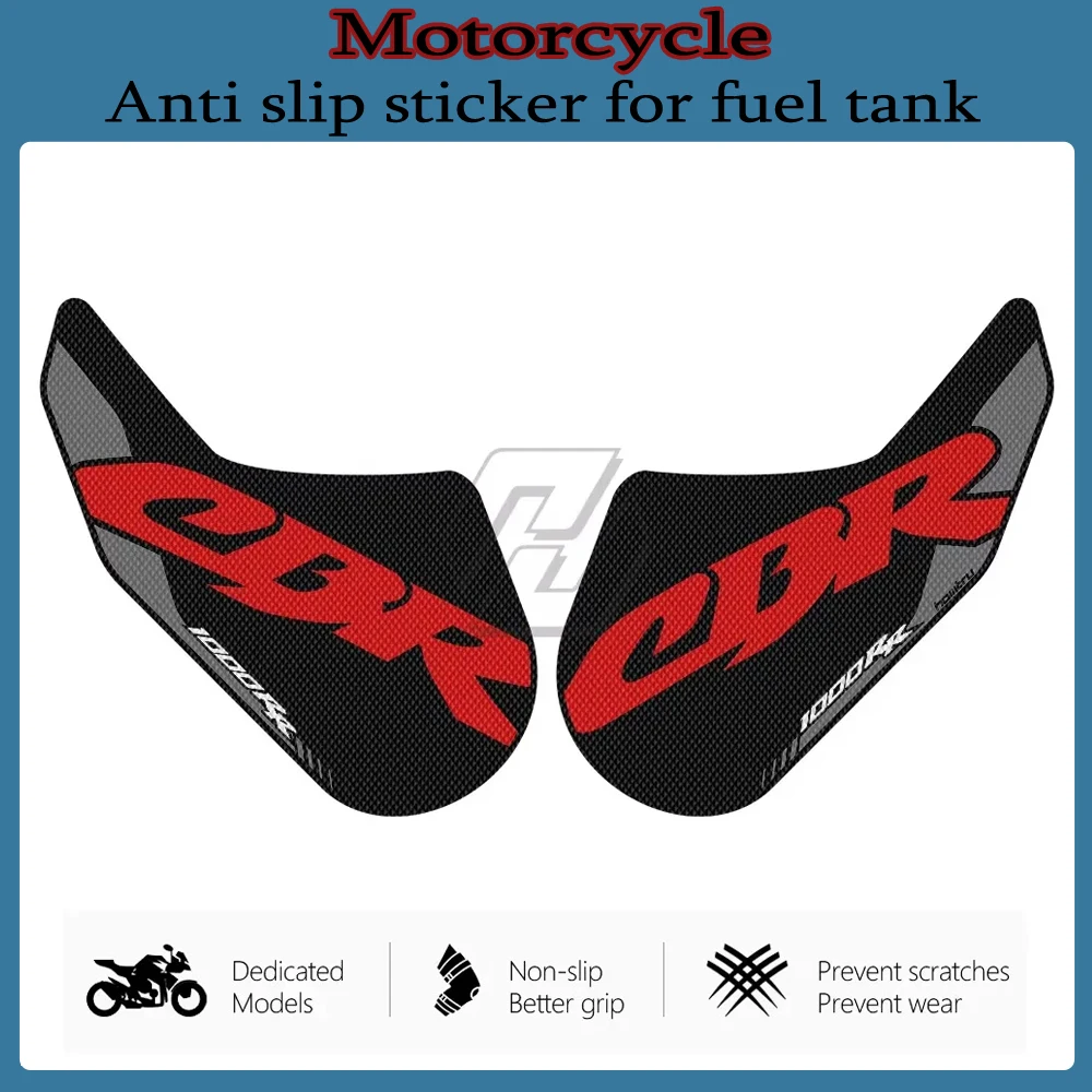 

Motorcycle Accessorie Side Tank Grip Protection Traction For Honda CBR 1000RR 2004-2007 Motorcycle fuel tank sticker