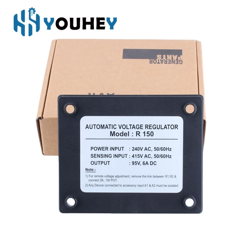 R150 AVR Replace Automatic Generator Regulator Regulator Board Excitation Stabilizer Board R150 AVR