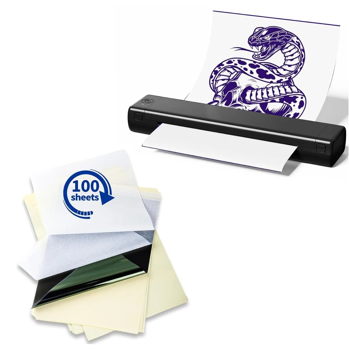 A4 Size For Inkjet Printer Printable Transparent Tattoos Printing Paper Transfer Paper Temporary Tattoos