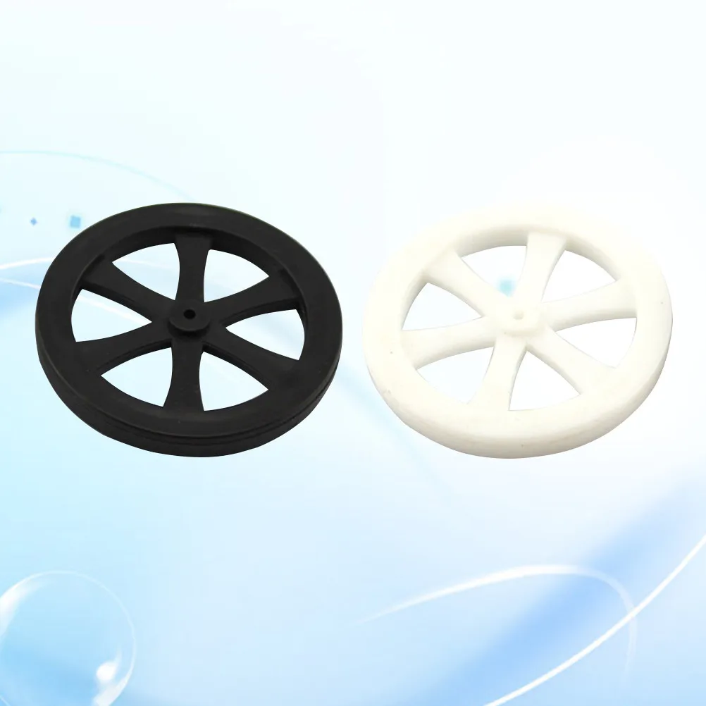 

50 шт. пластиковых колесных аксессуаров для автомобиля, высококачественные пластиковые колеса для самостоятельной замены, маленькие колеса для поделок своими руками для детей старше 14 лет