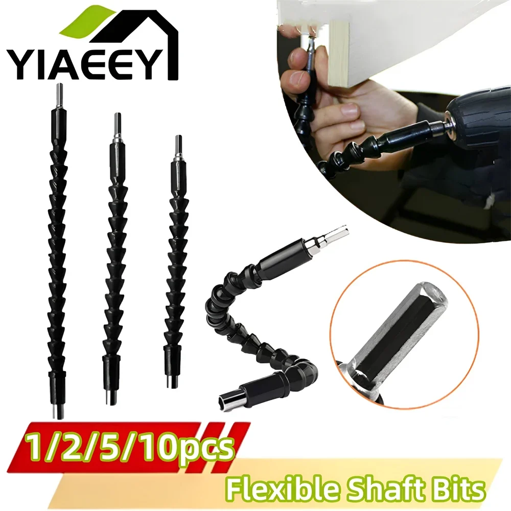 Flexible Drill Bit Extension Shaft Bits Magnetic Hex Soft Shaft Bar Flexible Cable Electric Drill Drive Screwdriver Kit Rod Link