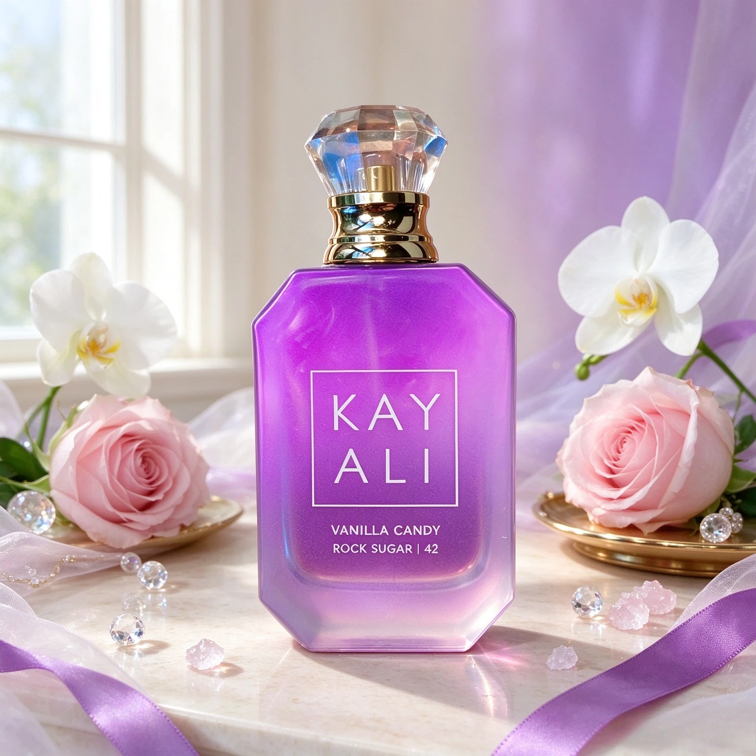KAYALI 100ML Womens Perfume Eau De Parfum Long Lasting Floral Plum Jasmine Vanilla Suede Feminine Elegant Scent