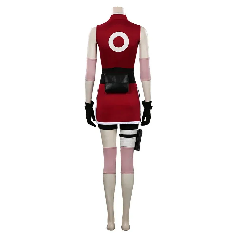 

asdh8@Bear's Den Anime Haruno Sakura Cosplay Costume Women Outfit Halloween Carnival Costumes New 2025COSda@