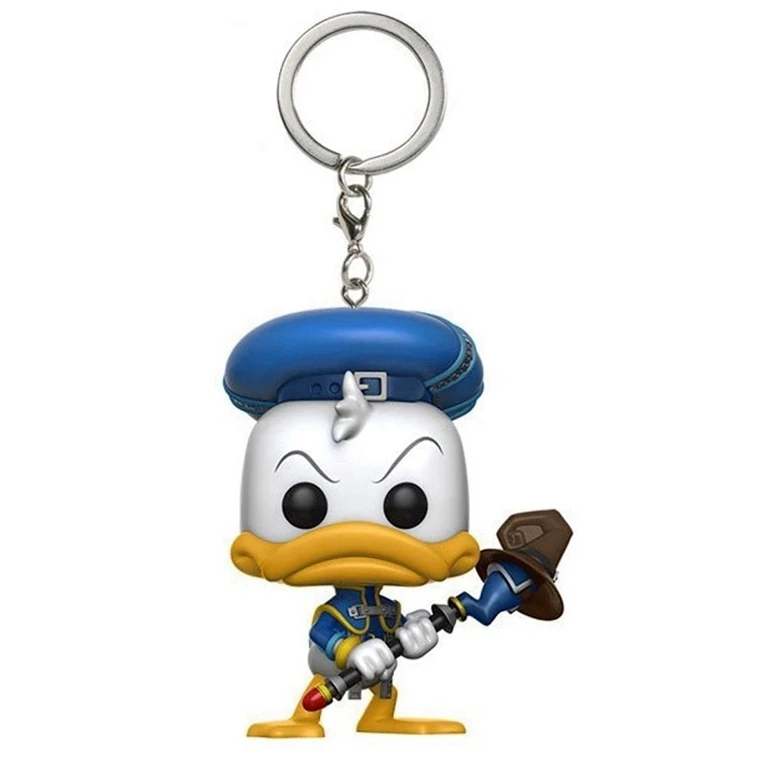 3 Styles Newest Funko Keychains Pocket Kingdom Hearts Donald DuckTales Scrooge McDuck Webby Action Figure Toys Gifts - view 4
