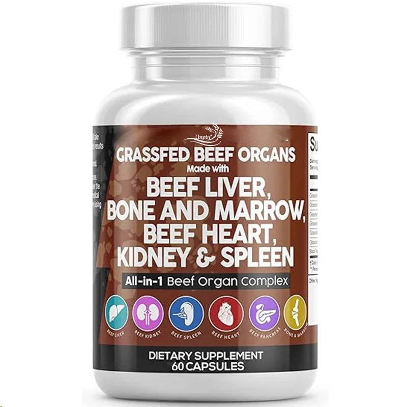 Beef Liver Capsules - Contains Dried Beef Liver, Beef Heart, Beef Floss, Beef Pancreatic Bone And Bone Enzyme Pills