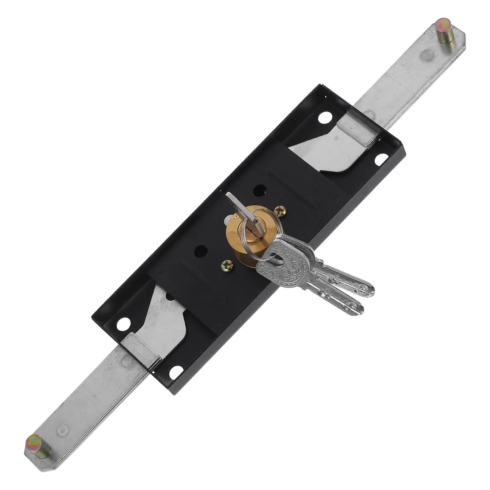 Roller Shutter Door Lock Kit Heavy Duty Garage Gate Lock for Commercial Residential Security Iron Construction Quick Secure