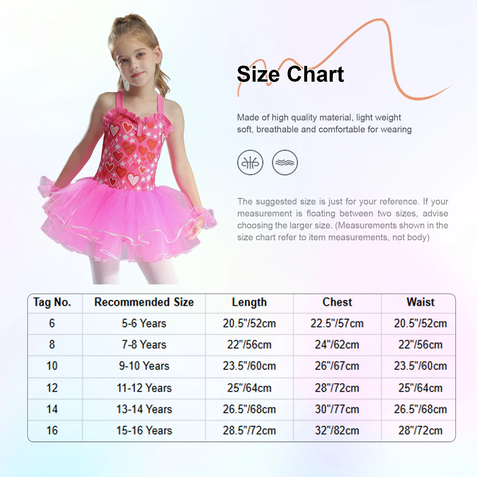 فستان الأميرة توتو للرقص باليه للفتيات بدون أكمام مطبوع عليه ترتر شبكي مع أكمام للذراع زي التزلج على الجليد والجمباز #6