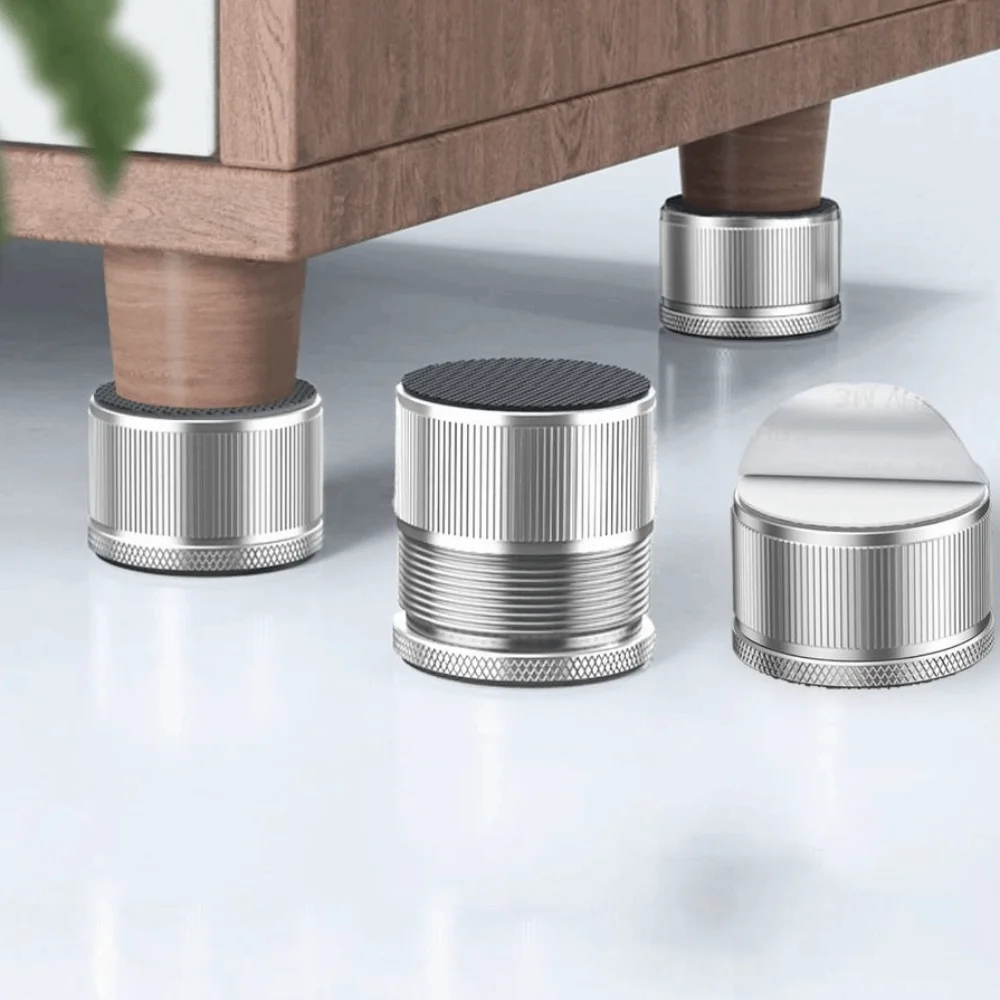 

Sturdy Heightening Pad Shock Proof Anti Slip Furniture Risers Adjustable Height Heavy Duty Adjustable Risers Kitchen Appliances