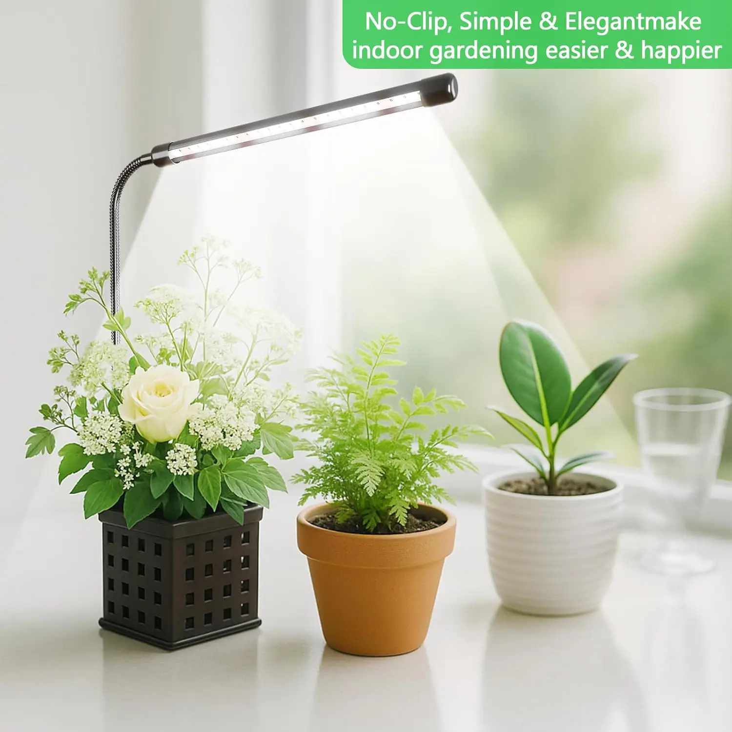 48Leds Plant Growth Light USB 5V 6000K Dimming Indoor Hydroponics Seedling Flower Plant Potted Lighting LED Grow Plant Lamp