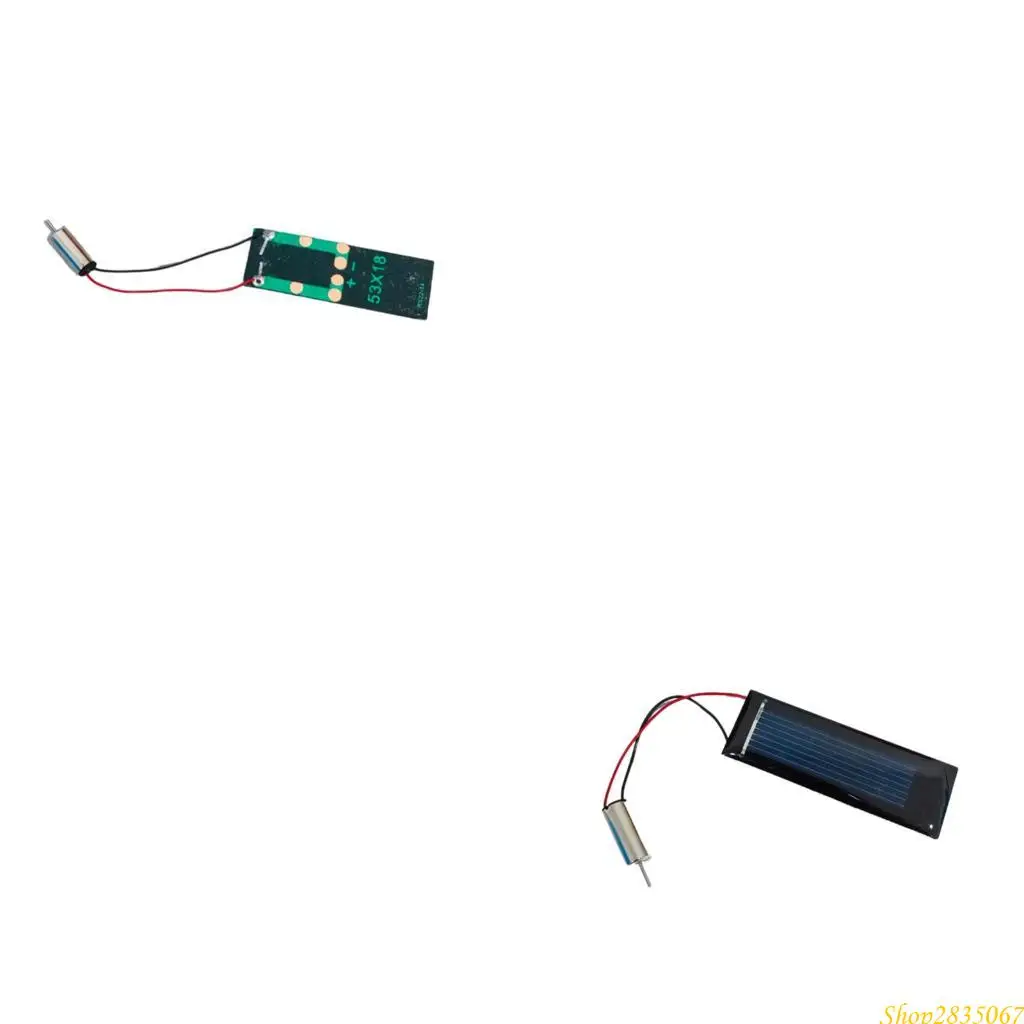 Energy Initiation With Mini Light Sources & Little Motor Design for Projects 831F