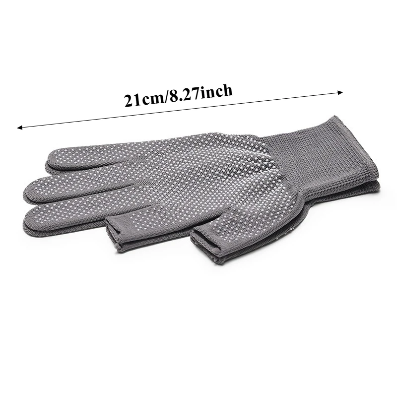 10pcs Fishing Gloves - Two-Finger Leakage Cycling Glove, All-Season Outdoor for Hiking & Riding - Machine or Hand Washable