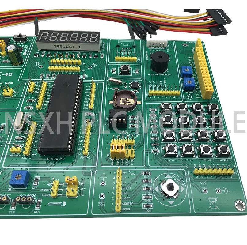 PIC Microcontroller Learning Development Board EasyPIC-40 PIC18F4550 Chip USB Development