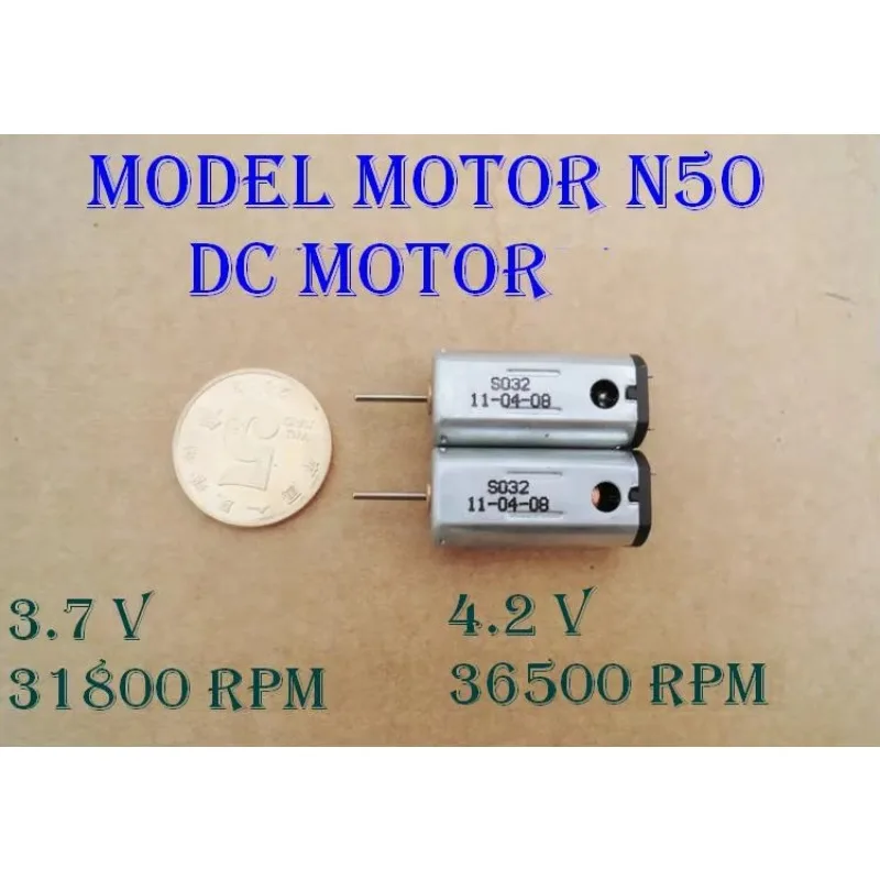 10PCS 10*12 MM N50 3.7-4.2V 36500 RPM Super Magnetic High Speed Motor Model Aircraft Motor Micro DC Motor