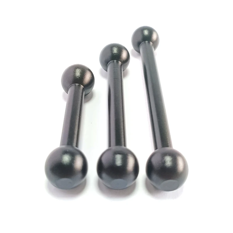 1PCS Aluminum Alloy 17mm Ball Head Universal Extension Rod Diving Fill Light Arm Butterfly Clip Photography Clip Arm Accessories