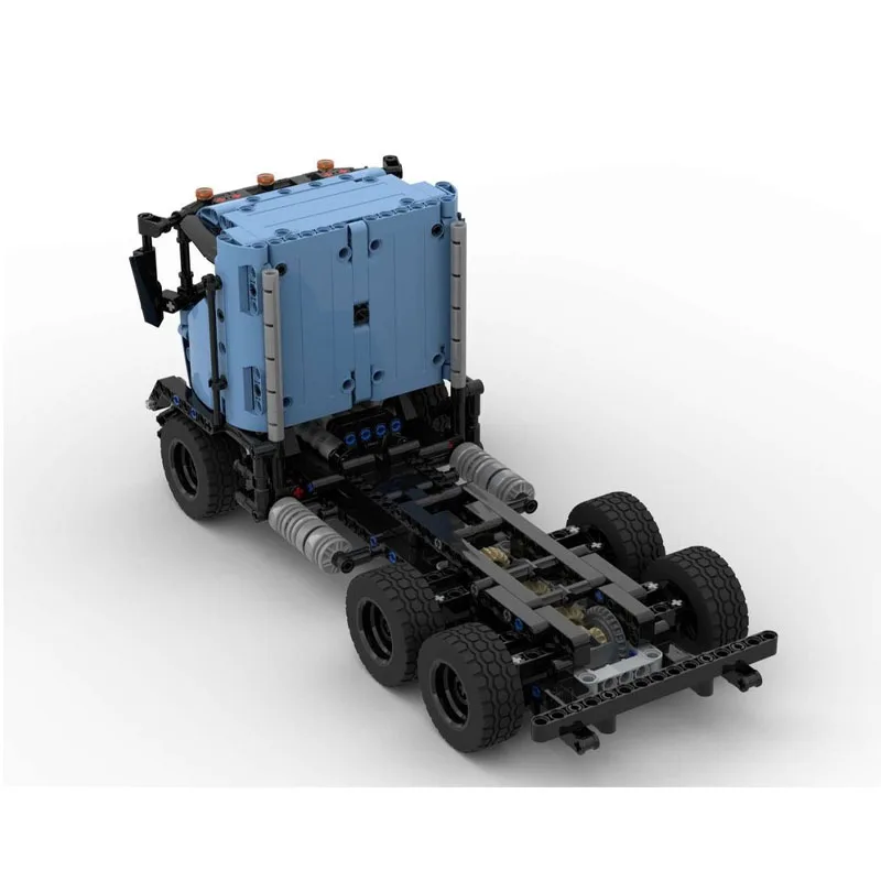 

MOC-85456 City New Classic Flat-Front Semi-Dump Truck Building Block Model 679 Parts Boys Children's Birthday Toy Gift