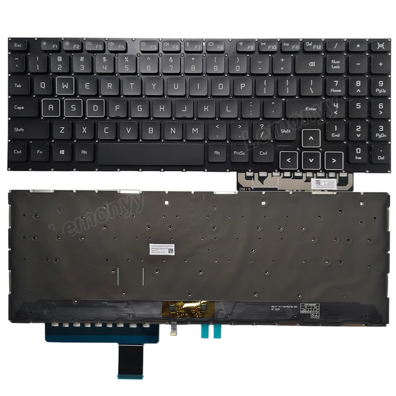 

NEW ForV700 FRR-WFG9/WFD9 FRD-WFD9 US Laptop Keyboard backlit