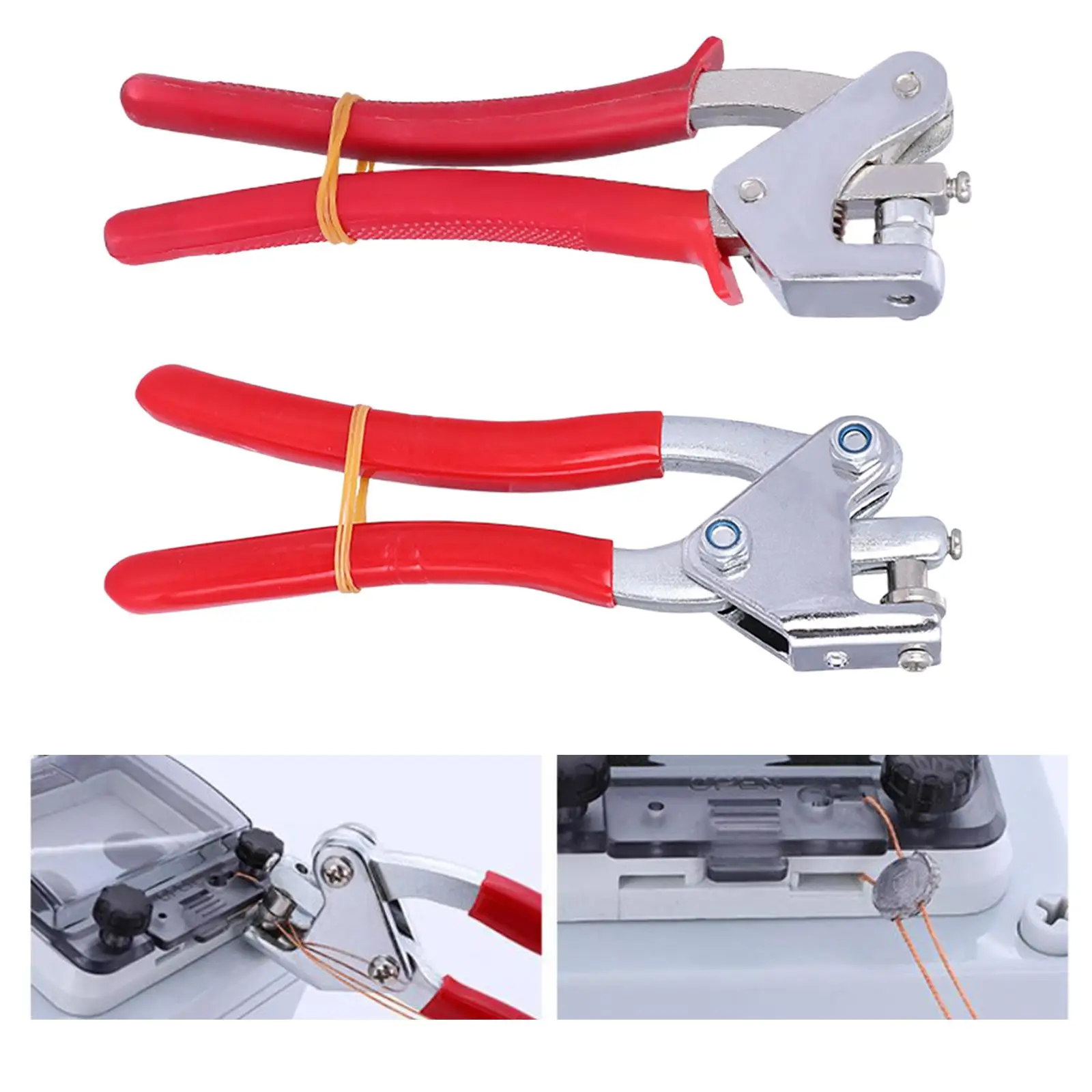 Pinze per sigillatura in metallo pinze sigillate strumento antifurto sigillo contatore elettrico per contatori d'acqua logistica Taxi misuratori di Gas accessori