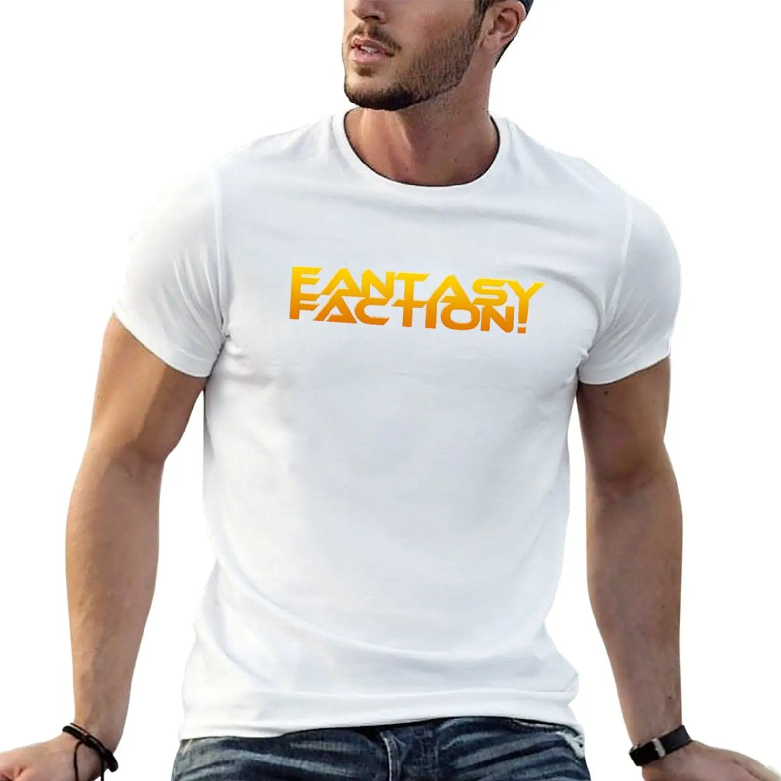Fantasy Faction! 2024 Sunset T-Shirt Holiday Party T-Shirt for Men