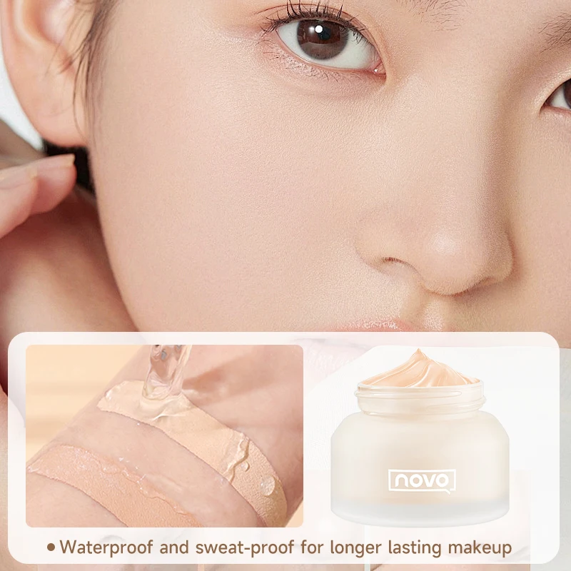 Base mate hidratante y crema BB, corrector de cobertura total, larga duración, Control de aceite, resistente al agua, no aguancia el tono de la piel