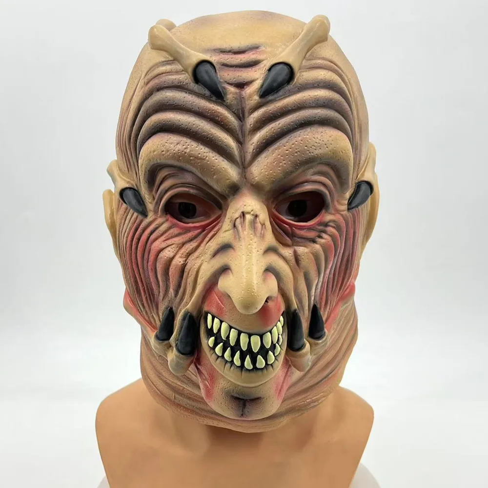 Gruselige Maske Halloween Horror Zombie-Maske Halloween-Kostüm Cosplay-Requisiten – Detail 2