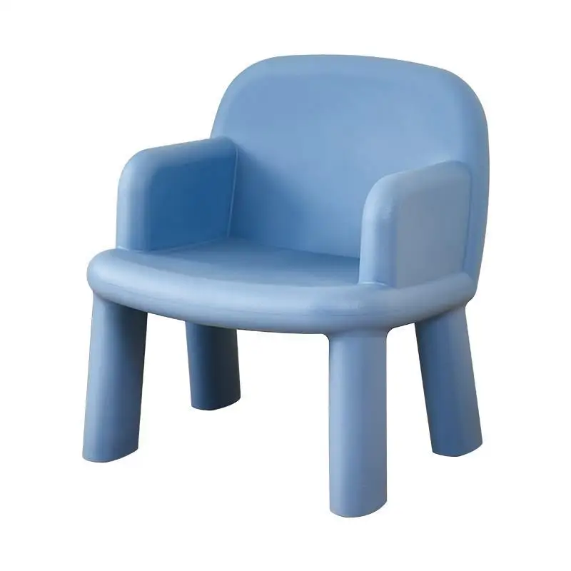 Simple rotational chair, plastic low stool, backrest adult bench