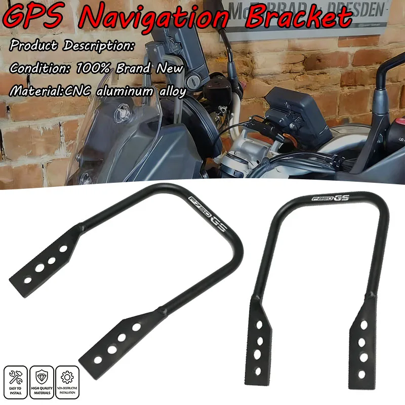

FIT For BMW F750GS F800GS F850GS F850GS ADV F900GS ADVENTURE Phone Stand Holder Mobile Phone GPS Plate Bracket