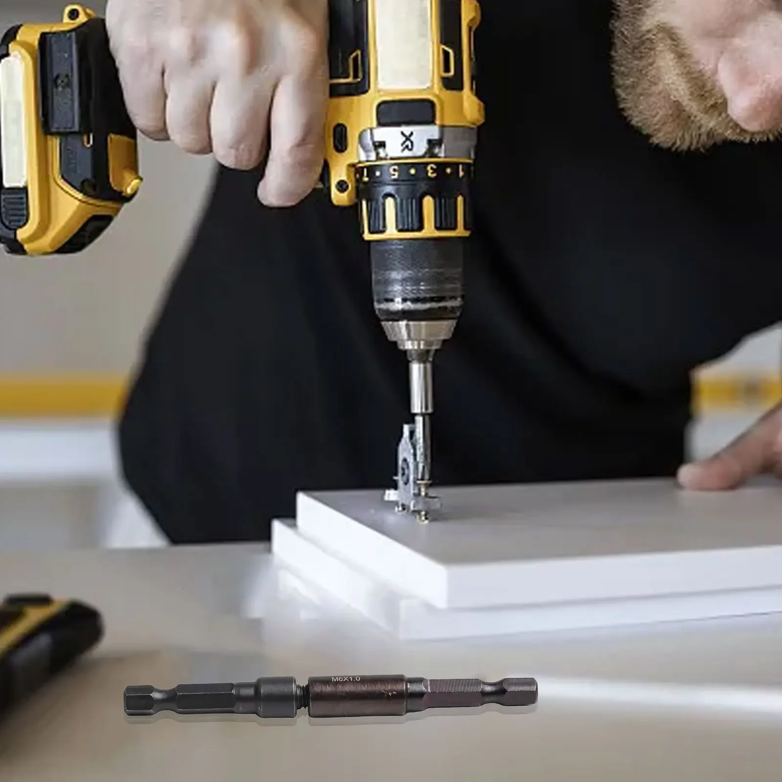 DIY Installation Tool Hanger Bolt Driver Efficient Installation Tool M6 M8 M10 Compatibility User-Friendly Design