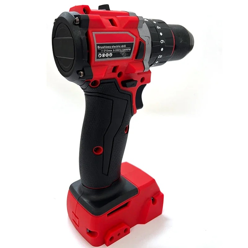 Bor Listrik Tanpa Kabel Milwaukee 18V, Bor Impak Brushless 150N.m untuk Tim Dekorasi, Perkakas Listrik