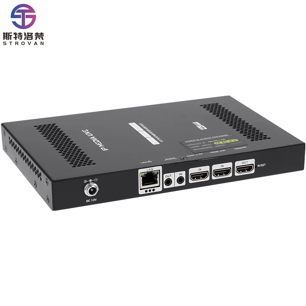 2 Channels 4k hdmi Video Encoder 8 Channels hdmi Decoder IP Transcoder