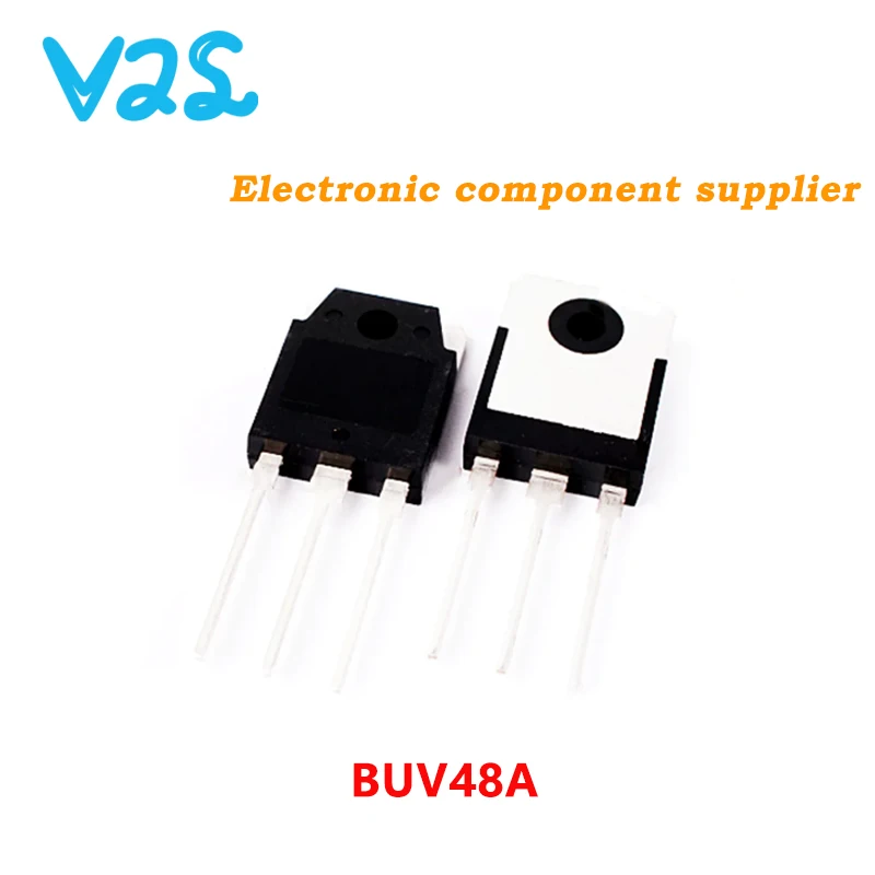 

(5-10pcs) 100% New BUV48A BUV48 NPN high transistor 15A1000 / 450V TO-3P