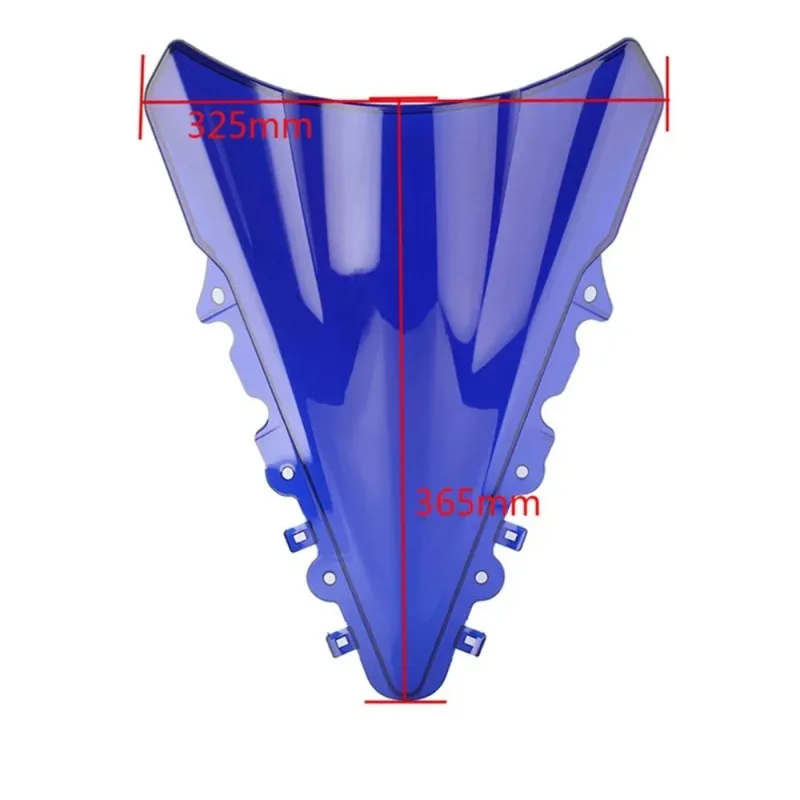 Motorcycle Front Windshield Windscreen Double Bubble Windshield Air deflector For Yamaha YZF R15 YZF-R15 V2 2014 2015 2016