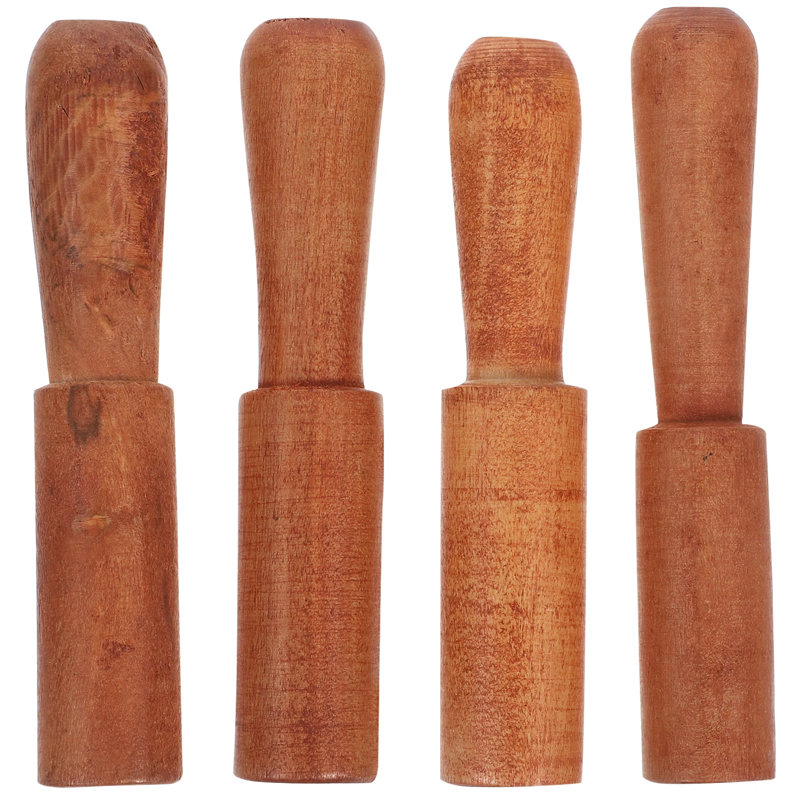 

4 Pcs Singing Bowl Stick H made Wooden Striker Nepalese Meditation Accessory Tool Chanting Bowls Practical Gift Buddha Sound