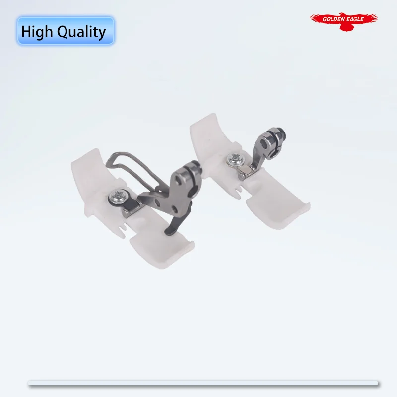 T253E-4 Plastic Presser Foot For Overlock Sewing Machine Parts Accessories Siruba 747(700F) Pegasus M700 Jack 798 Low/High Shank view 2