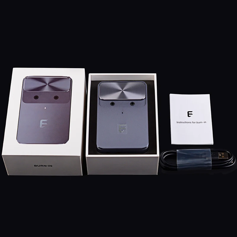 أداة حرق سماعات الأذن المحمولة الذكية من EveningStar BURN-IN A1 من الألومنيوم لدعم HiFi Audiophile 3.5/2.5/4.4 جاك حتى 6 سماعات أذن