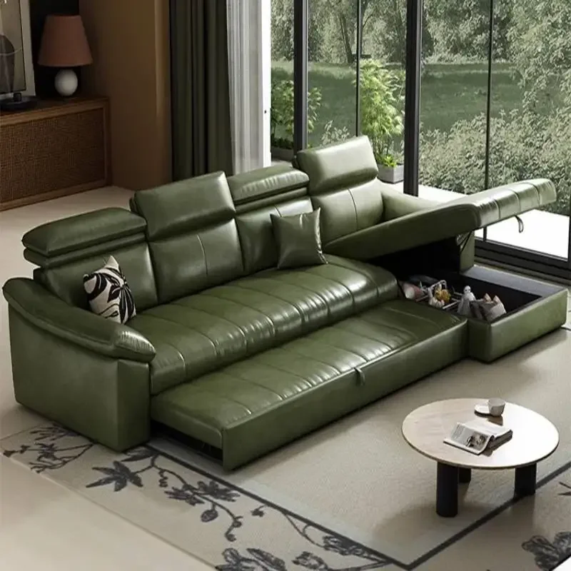 

Green Leather Living Room Sofas Vintage Cheap Bubble Dark Living Room Sofas Floor Japanese Woonkamerbanken Furniture Home