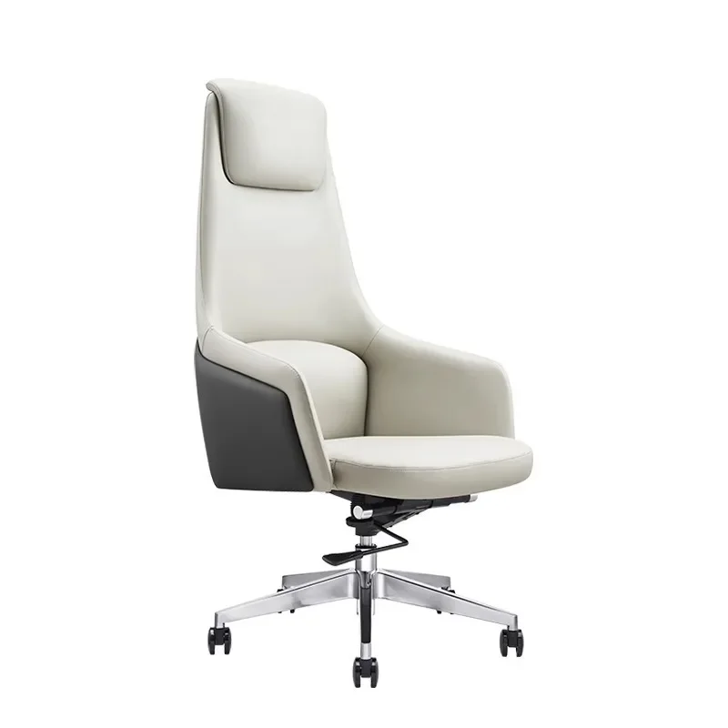 

High end recliner, leather computer , study modern light luxury boss chair