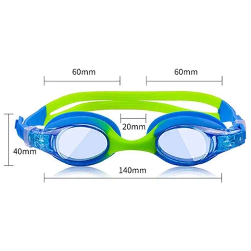 Kids Swimming Goggles Upgrade Waterproof Anti Fog UV Professional Diving Swimming Glasses Eyewear Children for Age 3-10